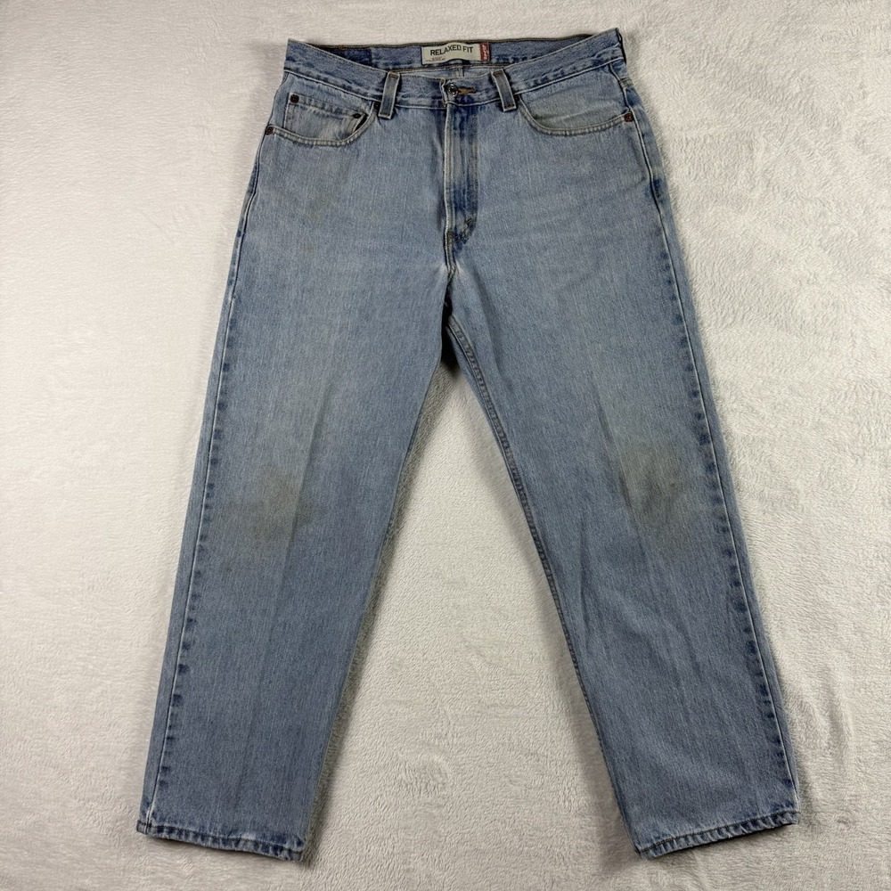 Vintage Levis 550 Jeans Mens 34x29(28)  Relaxed Fit Tapered‎ Baggy Y2K